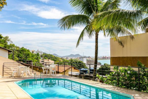 Apt incrível pé na areia vista deslumbrante POS303